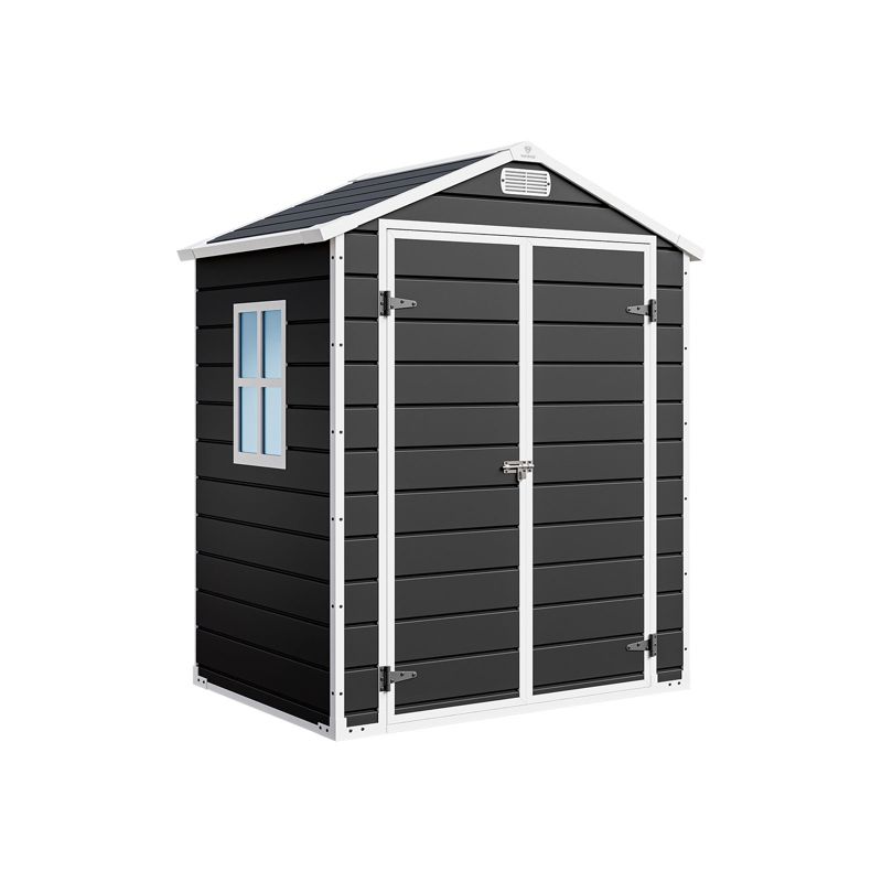 Domek ogrodowy NORDVIC Vidar 1800 x 1330 mm, tworzywo, Cold Grey 1 szt.