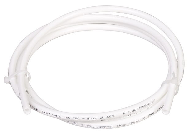 Wężyk biały 1/2" John Guest, rura z polietylenu (LLDPE). PE-16-GI-0250F-W.