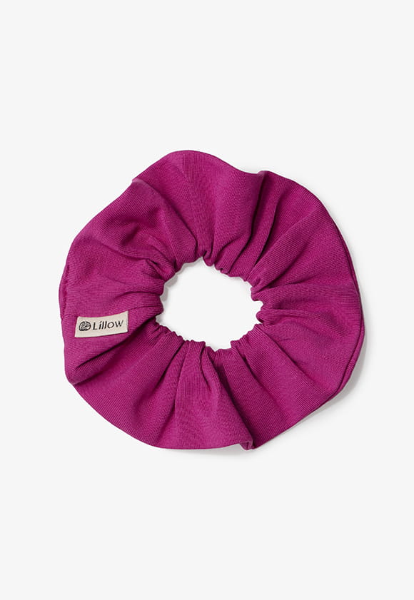 Lillow - FROTKA Scrunchies - viva magenta - Materiał bawełna - Uszyto w Polsce