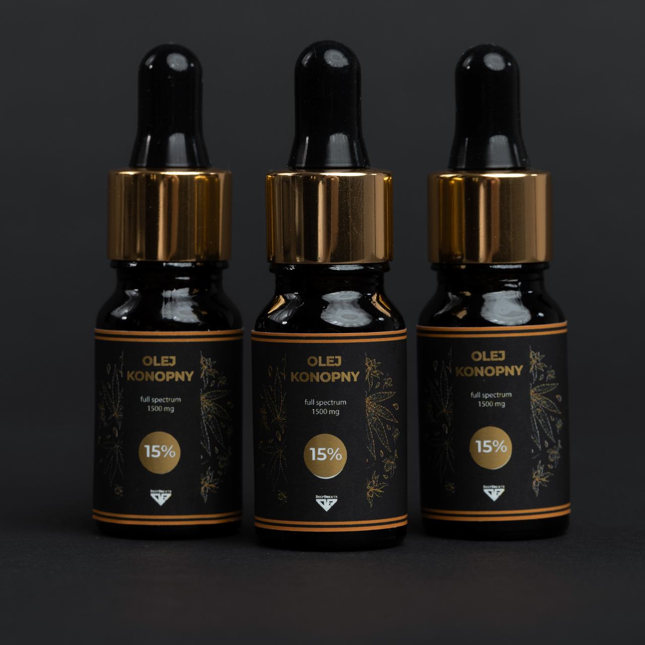 3 za 2 - Olejki CBD 15% - Deep Breath