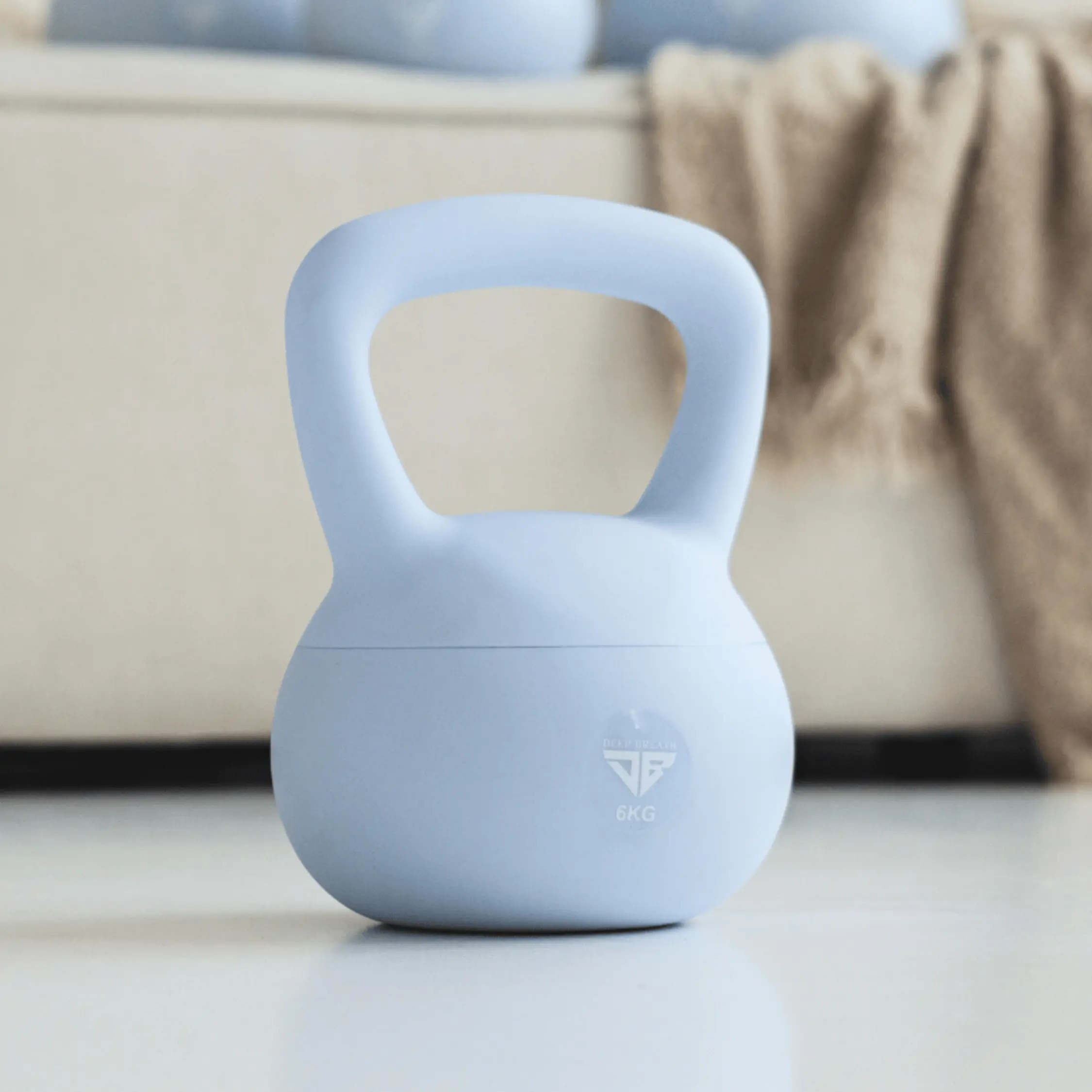 Kettlebell miękki - Blue - Deep Breath