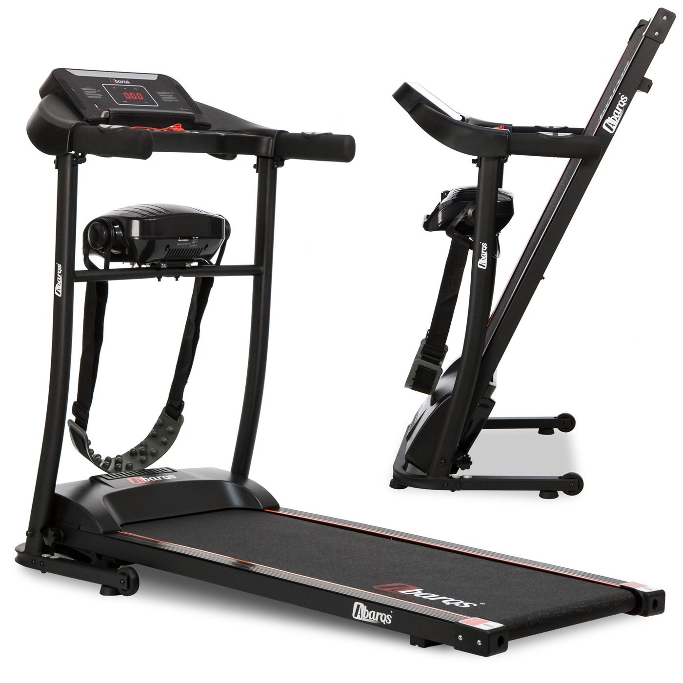 Bieżnia treningowa elektryczna + masażer AbarQs fitness BZ-402.M