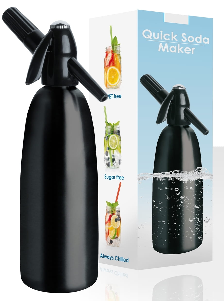 ART Saturator 1L QUICK SODA SA01C czarny Syfon - Henryx24