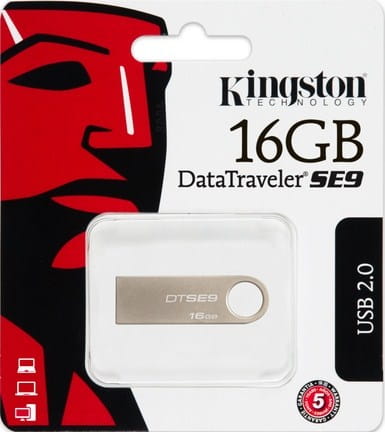 KINGSTON USB Pendrive 16GB DTSE9H metal - Henryx24