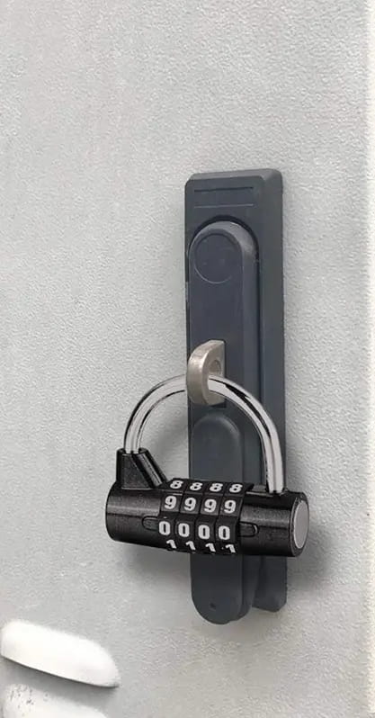 Kłódka na szyfr zmienny kod RW19D - Henryx24