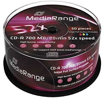 MEDIARANGE CD-R 700MB PRINT FF c-50 - Henryx24