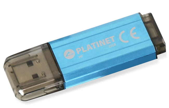 PLATINET USB Pendrive 32GB V-Depo BLUE bez opakowania 43435 PMFV32BL - Henryx24