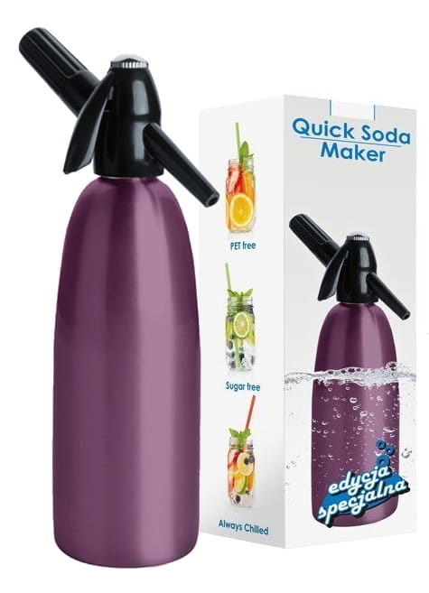 ART Saturator 1L QUICK SODA SA01H fiolet Syfon - Henryx24