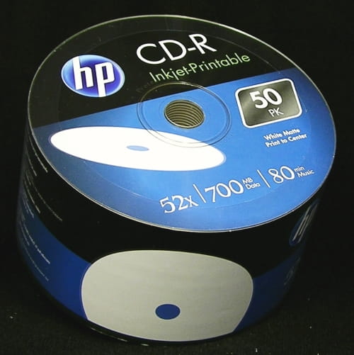 HP CD-R x52 700MB PRINT s-50 14223 - Henryx24