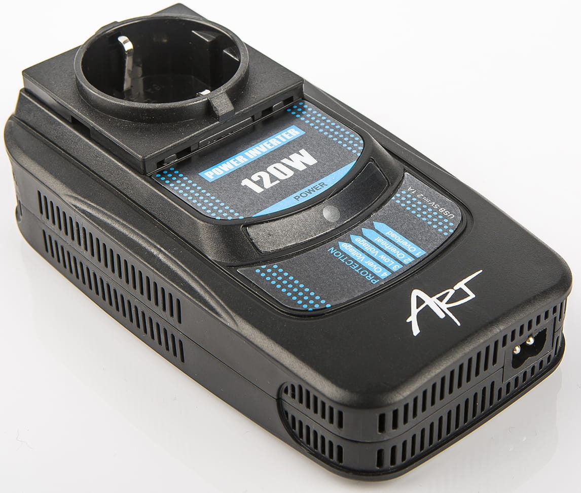ART PRZETWORNICA 12V-230V 120W USB 2,1A AZ_CAR_120W 120W/200W - Henryx24