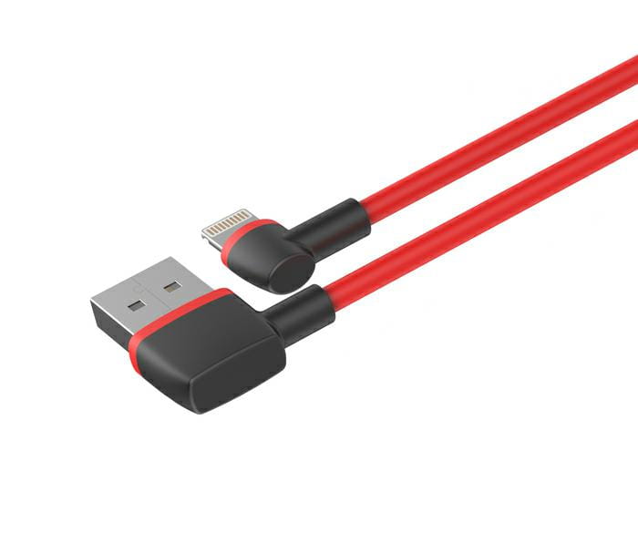 Kabel USB IPHONE 5 Lightning kątowy c4047RD - Henryx24