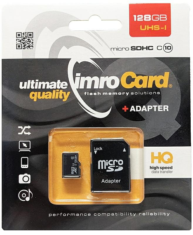 IMRO Micro SDXC 128GB class 10 UHS-1 - Henryx24