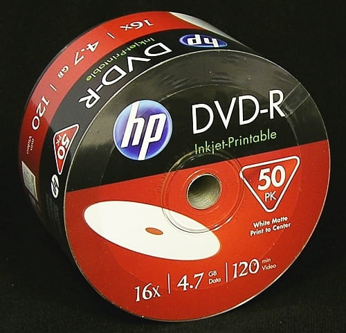 HP DVD-R x16 4,7GB PRINT FF s-50 14201 69302 - Henryx24