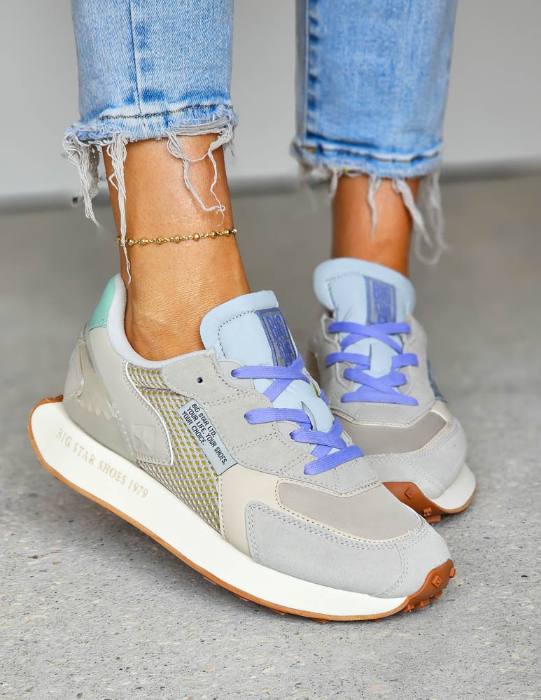 Big Star Sneakersy Buty Sportowe Damskie Royal Lily NN681