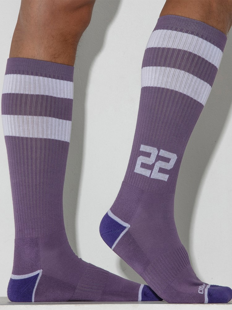 Skarpetki męskie | Retro 8015 Grape | CODE22