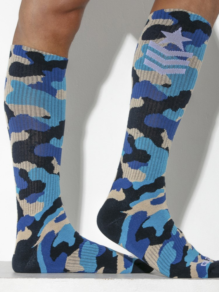 Skarpetki męskie | Military 8007 Petrol | CODE22