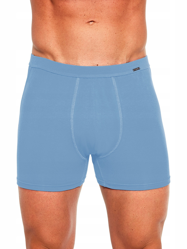 Gładkie Klasyczne Bokserki Męskie Authentic Perfect | Cornette | AU 220/08 | Niebieskie
