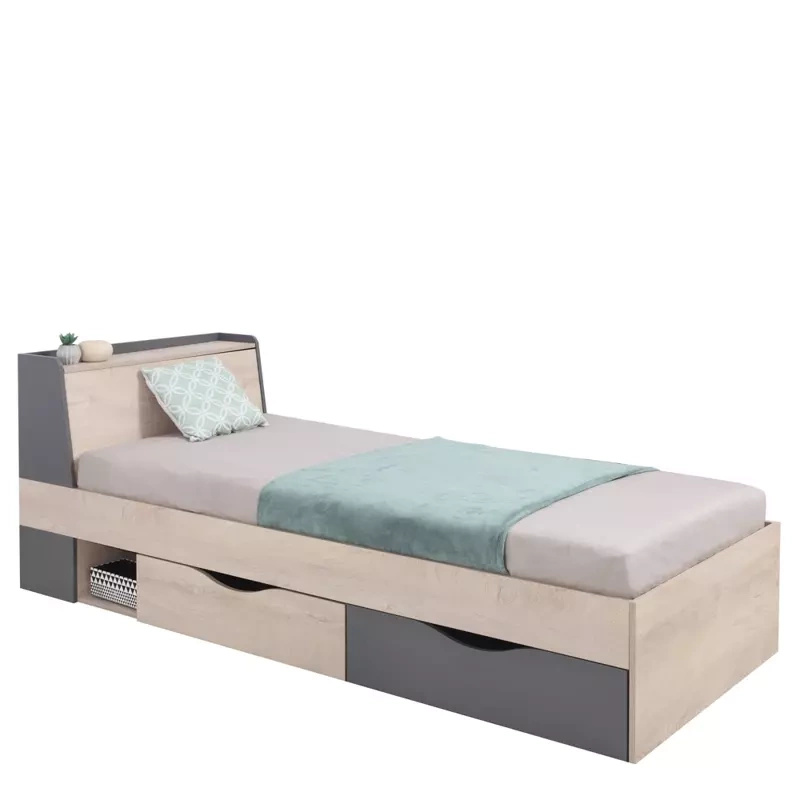Łóżko 90x200 z szufladami DAPHNE