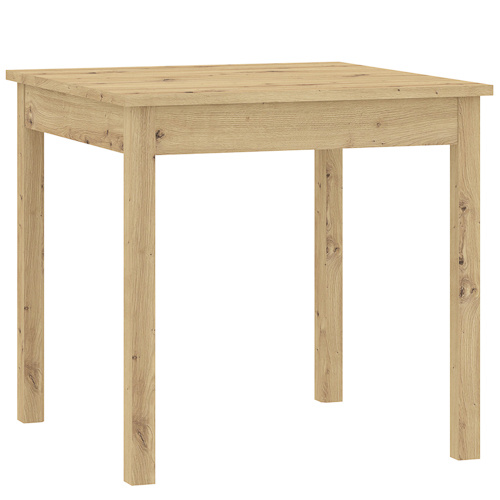 Stół do jadalni prostokątny STELLA 80 cm dąb artisan