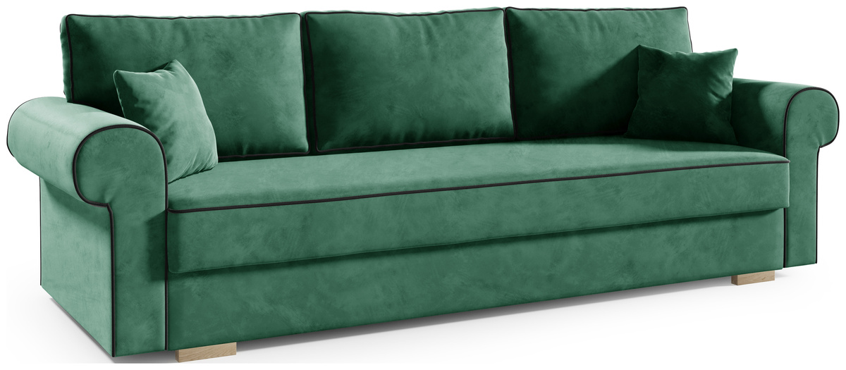 Nowoczesna sofa do salonu z funkcją spania MAGNOLIA