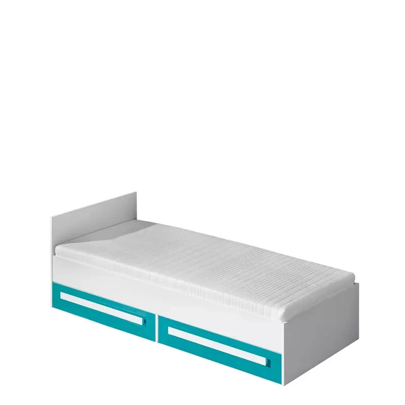 Dziecięce łóżko jednoosobowe z miejscem na pościel GULI