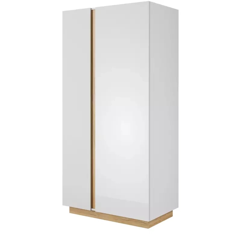 Szafa do salonu biała połysk 96 cm LINDA