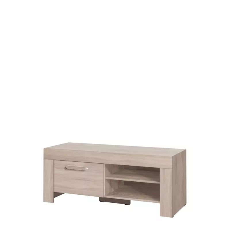 Szafka rtv wąska z drzwiczkami uchylnymi 120 cm do salonu meble systemowe KING