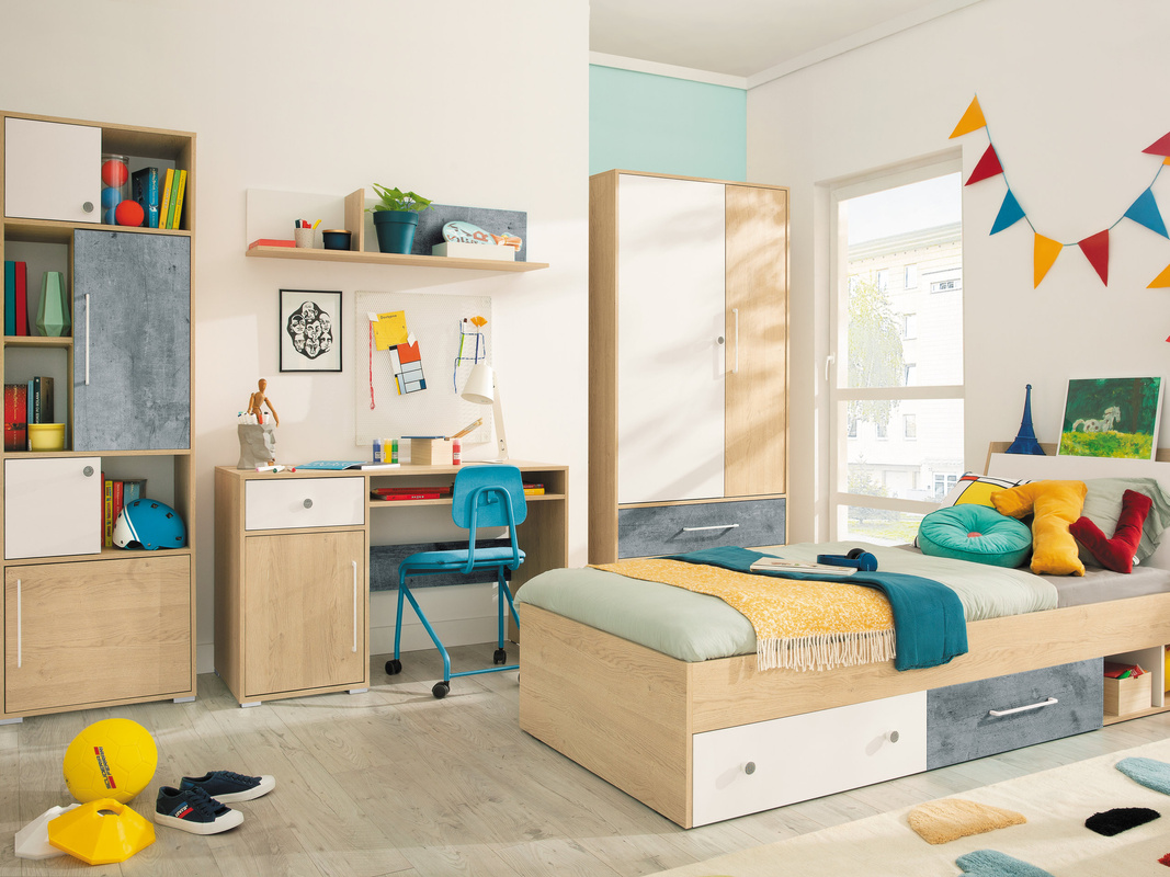 Meble do pokoju młodzieżowego SLEEK