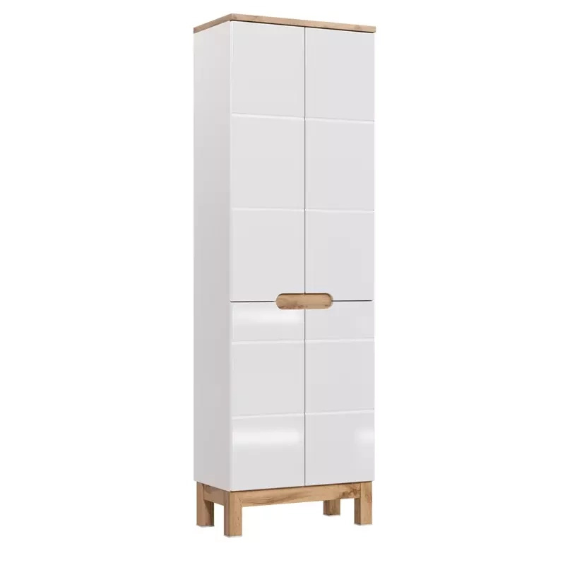 Czterodrzwiowa szafa łazienkowa 60 cm BARIO