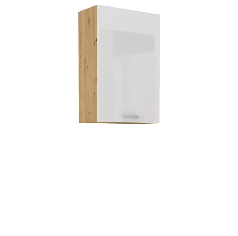 Szafka kuchenna wisząca Biały 60 cm AGATA wysokość 90 cm