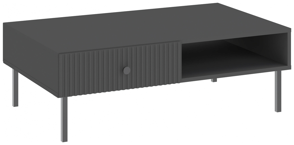 Stolik kawowy do salonu VALTEO czarny