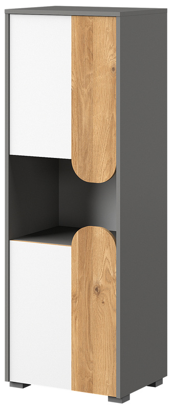 Niski regał do pokoju młodzieżowego 50 cm COOLIFY