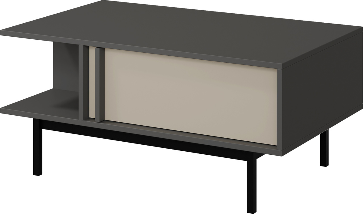 Nowoczesny stolik kawowy AVERO z szufladą do salonu