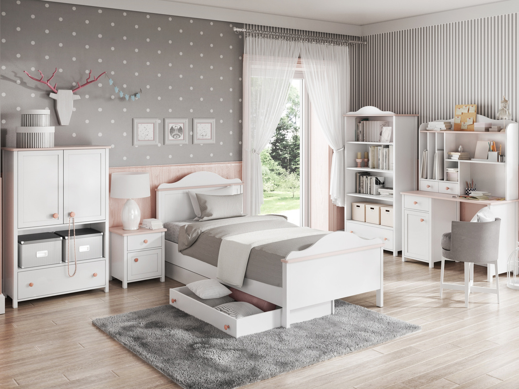 Nowoczesne meble do pokoju dziecięcego LUNA