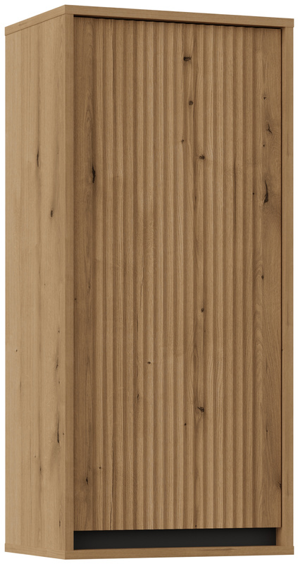 Szafka wisząca do salonu 46 cm z frezowanym frontem OMEGA