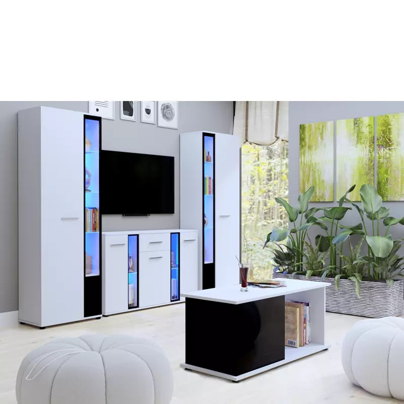 Białe meble do salonu CUBE XL