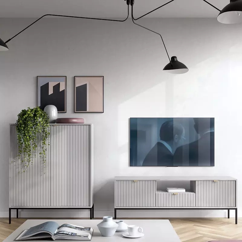 Meblościanka z komodą do salonu AVANTI