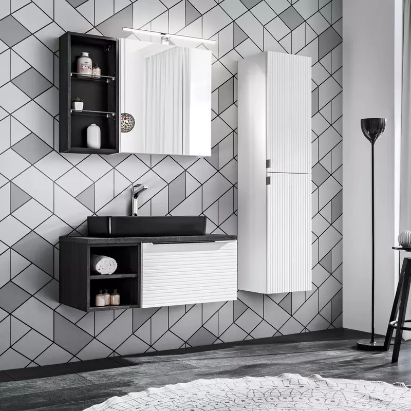 Białe meble do łazienki LOSELANI