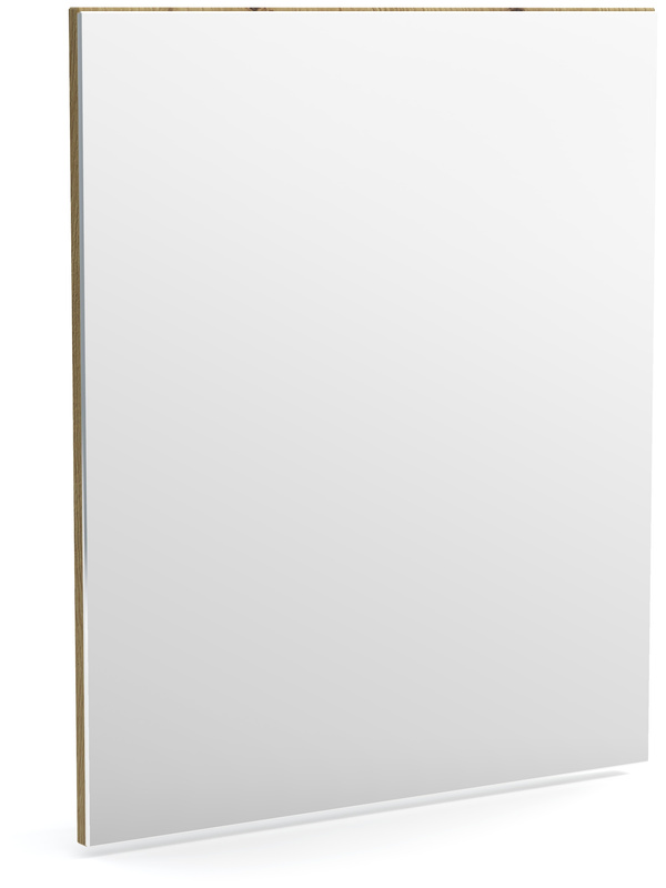 Prostokątne lustro do przedpokoju 60 cm JOVITA dąb artisan