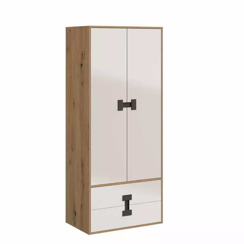 Nowoczesna szafa 80 cm szuflady INDEKS