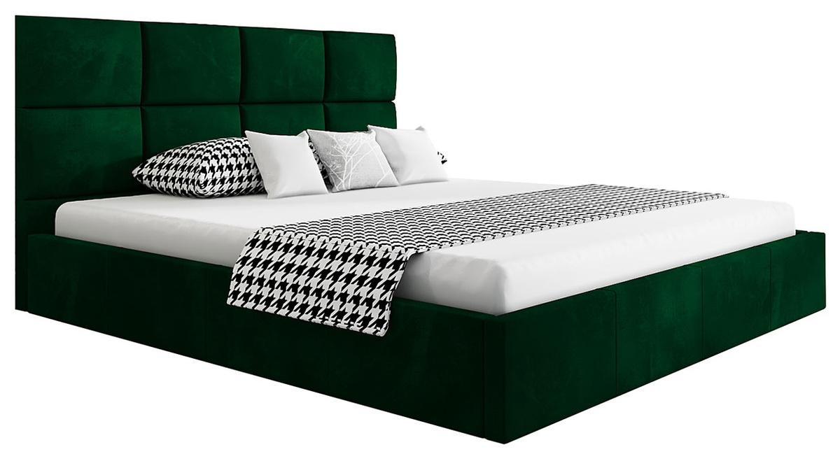 Łóżko do sypialni z pojemnikiem 140x200 cm AMBY