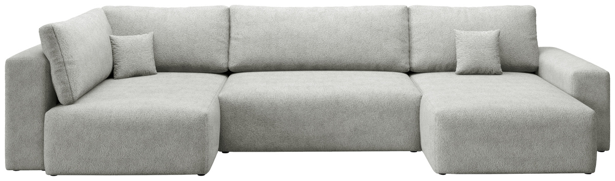 Rozkładany narożnik w kształcie U z funkcją spania do salonu CAMILO MAXI