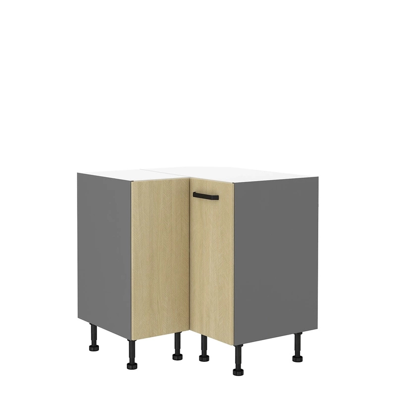 Narożna szafka kuchenna dolna 90x90 cm SUNSHINE