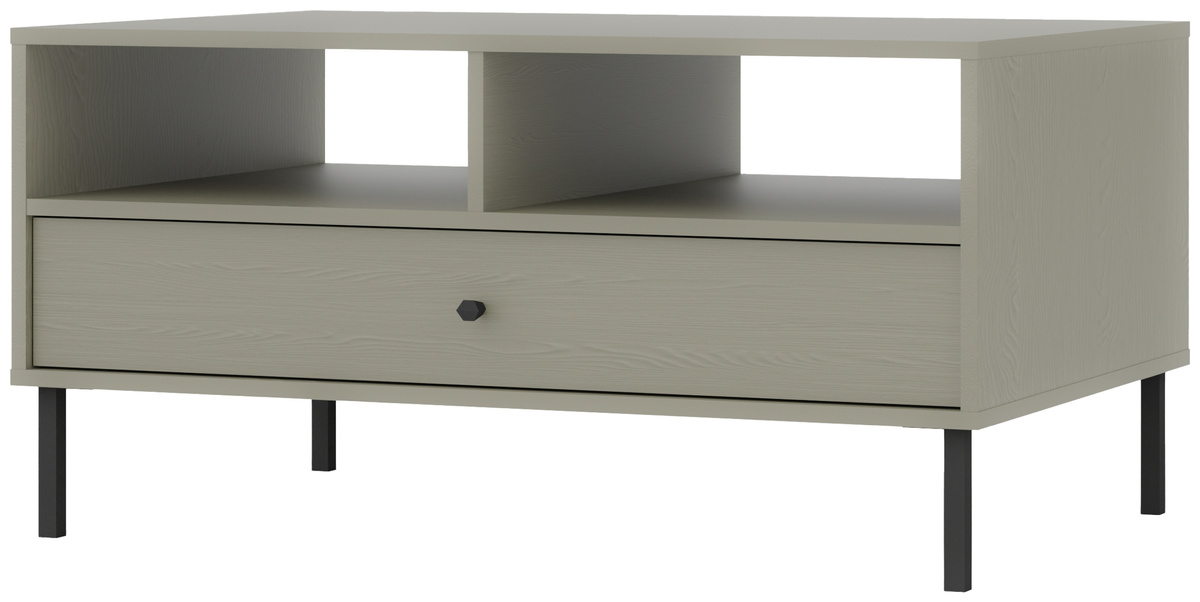 Stolik kawowy z szufladą do nowoczesnego salonu TOKEN