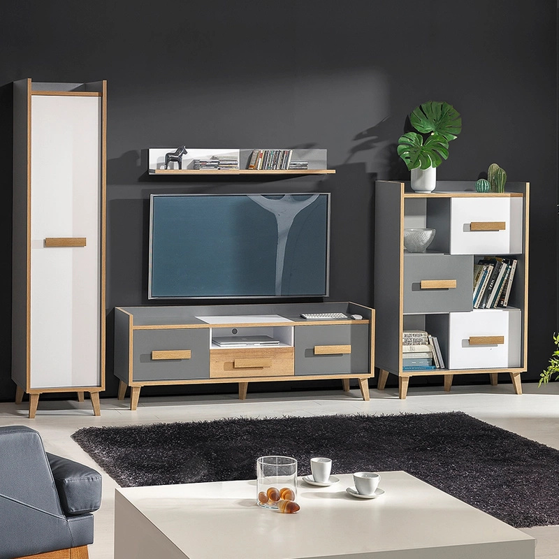 Skandynawska meblościanka do pokoju młodzieżowego WARSAW