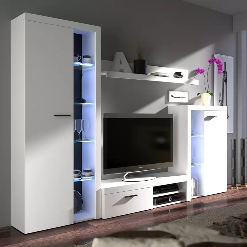 Nowoczesne białe meble SAMBA