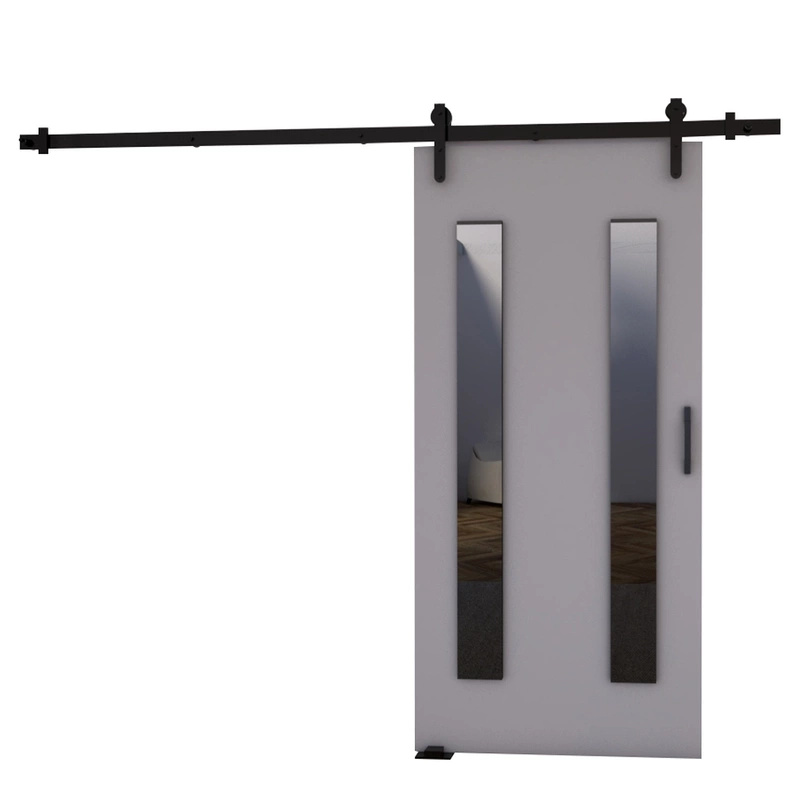 Drzwi przesuwne do garderoby 100 cm AREZO szary