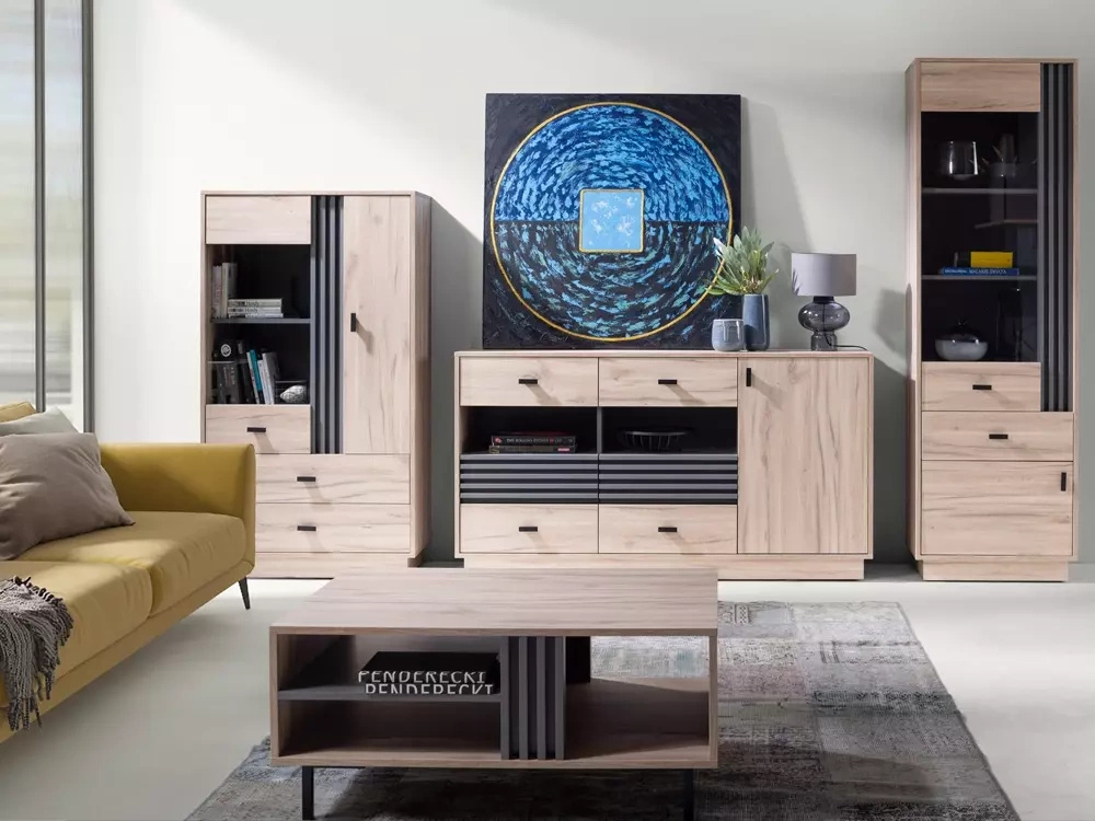 Meblościanka z ławą do salonu AGRA