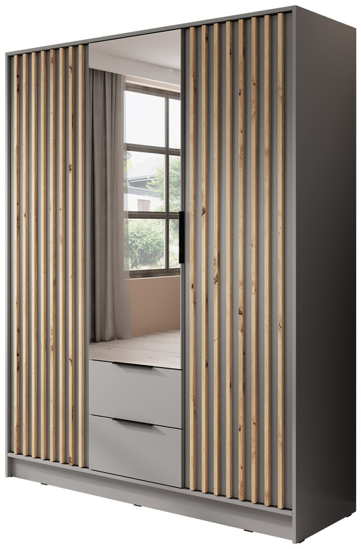 Szafa z lustrem 155 cm KELLY