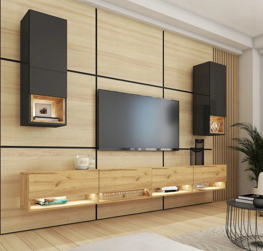 Nowoczesna meblościanka do salonu PREMIUM